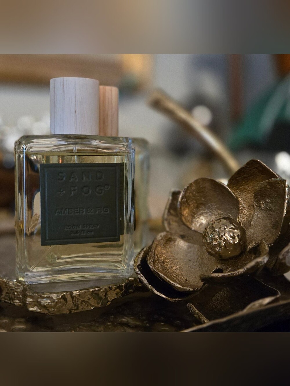Two New Sand + Fog Amber & Fig Room Sprays